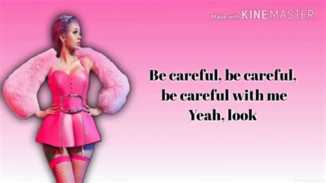 be careful lyrics|be careful by cardi b.